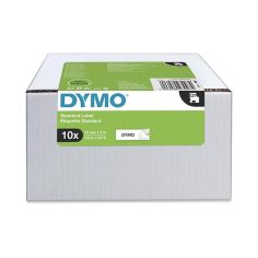 D1 tape 12mm zwart/wit multipack