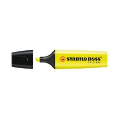 Stabilo Boss fluo marker geel