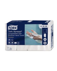 100288 Tork gecomprimeerde zachte multifold handdoek pak