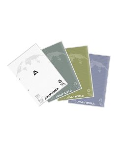 d102rc Aurora gerecycleerde cursusblok A4 70 gr commercieel geruit