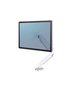Fellowes Platinum monitorarm enkel wit