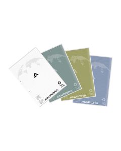 d102rq5 Aurora gerecycleerde cursusblok A4 geruit