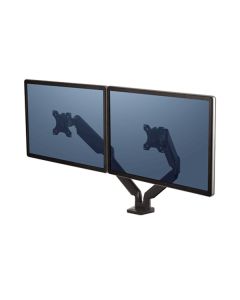 Fellowes Platinum monitorarm dubbel zwart