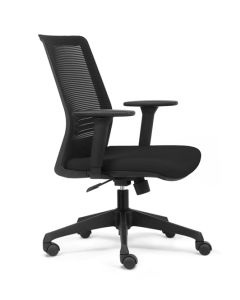 Capetown bureaustoel zwart