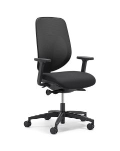 Demostoel Giroflex bureaustoel met 3D Move zitkussen zwart
