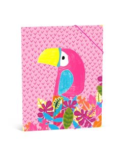 QC elastomap papersalad toucan qc562081 voorkant