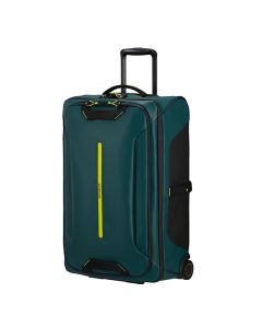 Samsonite Ecodiver spinner duffle reistas 67 dark teal/lime