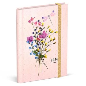 Lannoo Graphics - Planificateur hebdomadaire 2024 - Planificateur 2024 -  Bloc-notes 